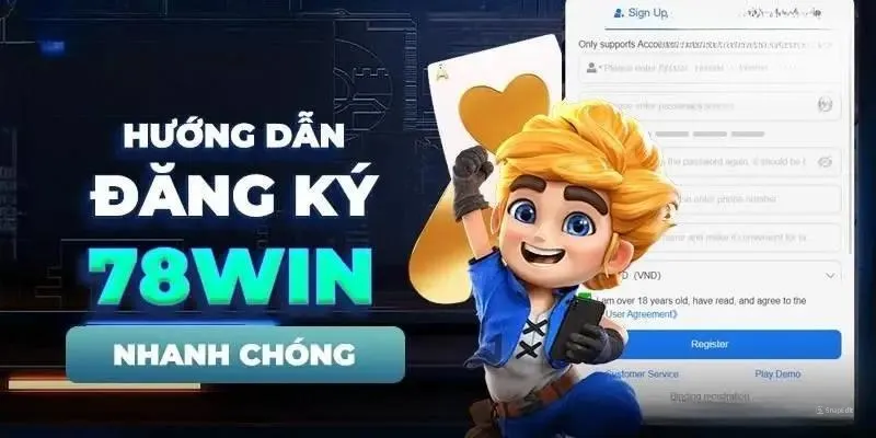 Đảm bảo quá trình tạo nick 78Win diễn ra suôn sẻ, kết nối internet cần phải ổn định